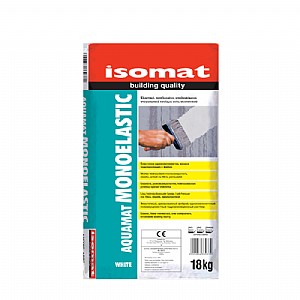 AQUAMAT-MONOELASTIC תערובת איטום חד רכיבית אלסטית במיוחד על בסיס צמנט מחוזק בסיבים AQUAMAT-MONOELASTIC תערובת איטום חד רכיבית אלסטית במיוחד על בסיס צמנט מחוזק בסיבים