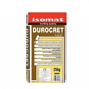 DUROCRET מלט צמנטי לתיקונים, מחוזק בפולימרים DUROCRET מלט צמנטי לתיקונים, מחוזק בפולימרים