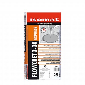 FLOWCRET 3-30 EXPRESS - מלט למשטחי בטון רצפות פסיפס להחלקה ופילוס מהירים FLOWCRET 3-30 EXPRESS - מלט למשטחי בטון רצפות פסיפס להחלקה ופילוס מהירים