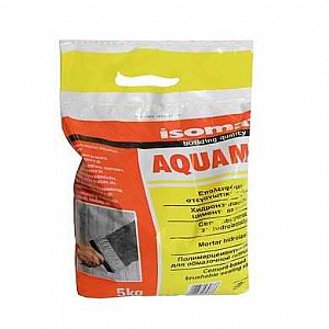 AQUAMAT grey -תערובת איטום צמנטית חד רכיבית ניתנת להברשה בגוון אפור בטון AQUAMAT grey -תערובת איטום צמנטית חד רכיבית ניתנת להברשה בגוון אפור בטון