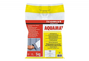 AQUAMAT white -תערובת איטום צמנטית חד רכיבית ניתנת להברשה בגוון לבן AQUAMAT white -תערובת איטום צמנטית חד רכיבית ניתנת להברשה בגוון לבן